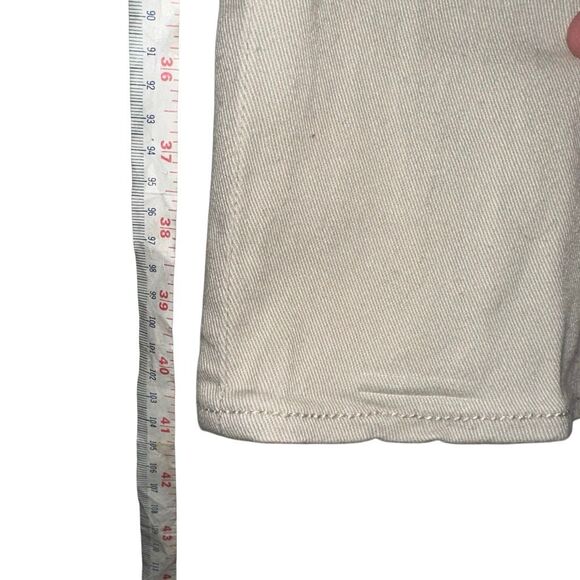 Dividend Brand cream flare leg cotton pants Ladies size 6 - Picture 9 of 9